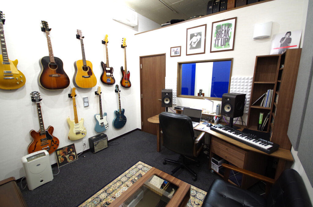 D.S.Pコーポレーション施工のレコーディングスタジオ