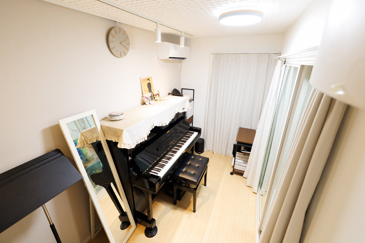 埼玉県川越市Y様邸 声楽・ピアノ防音室