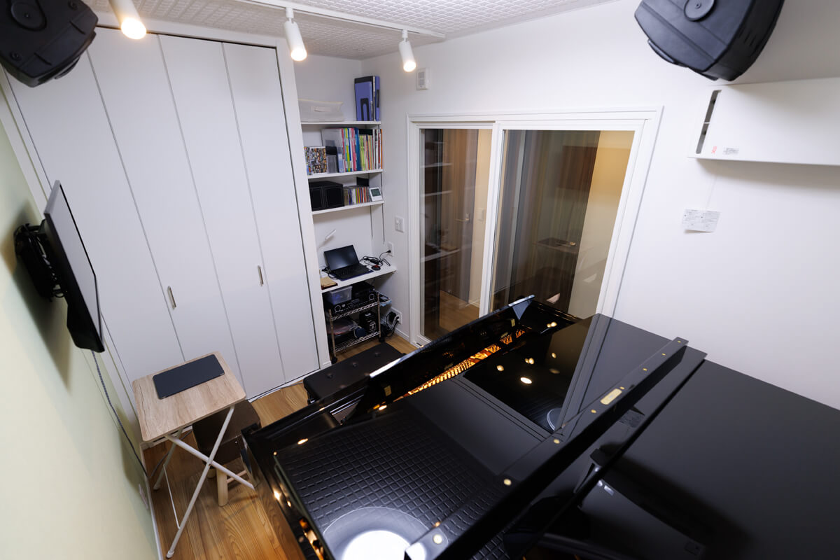 神奈川県相模原市S様邸 ピアノ室・カラオケルーム