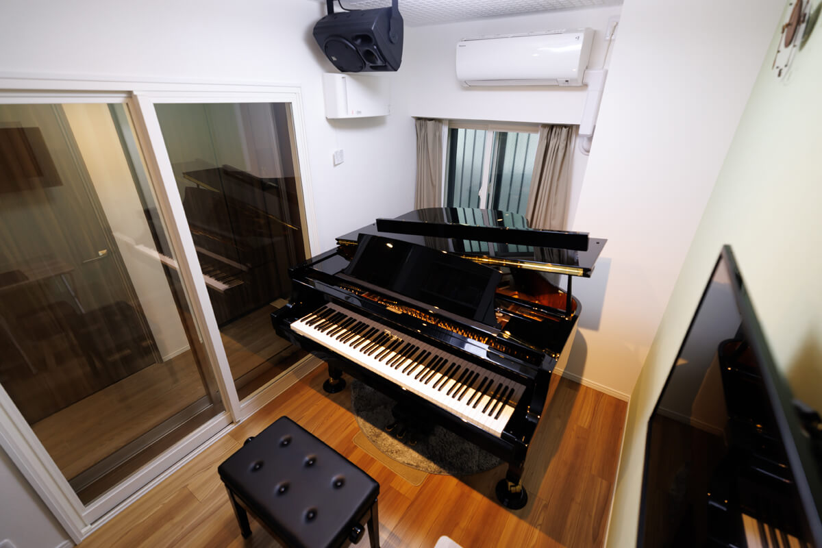 神奈川県相模原市S様邸 ピアノ室・カラオケルーム