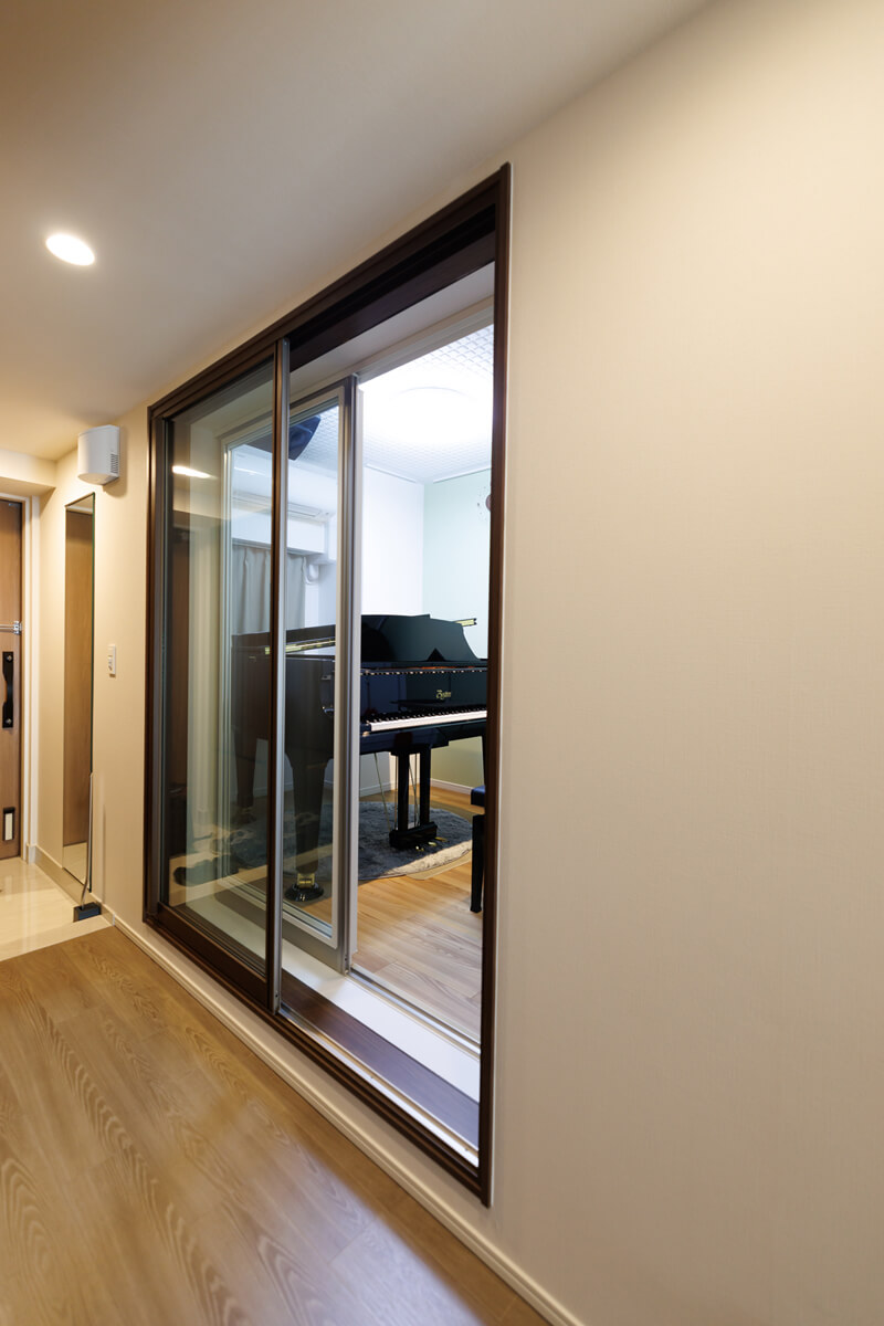 神奈川県相模原市S様邸 ピアノ室・カラオケルーム
