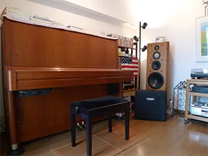 アップライトピアノ防音室