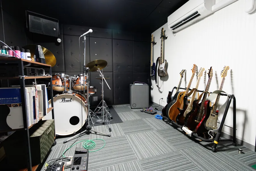 神奈川県T様邸（木造一戸建て【地下1階RC造】） ドラム防音室