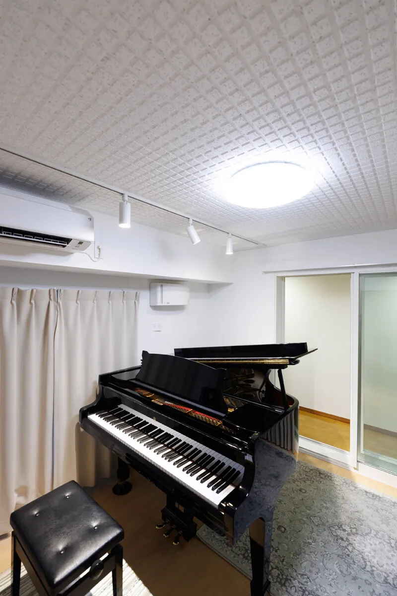 神奈川県横浜市H様邸（マンション）　ピアノ防音室