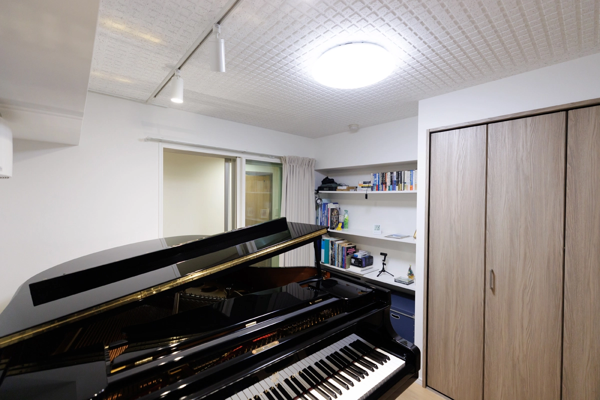 神奈川県横浜市H様邸（マンション）　ピアノ防音室