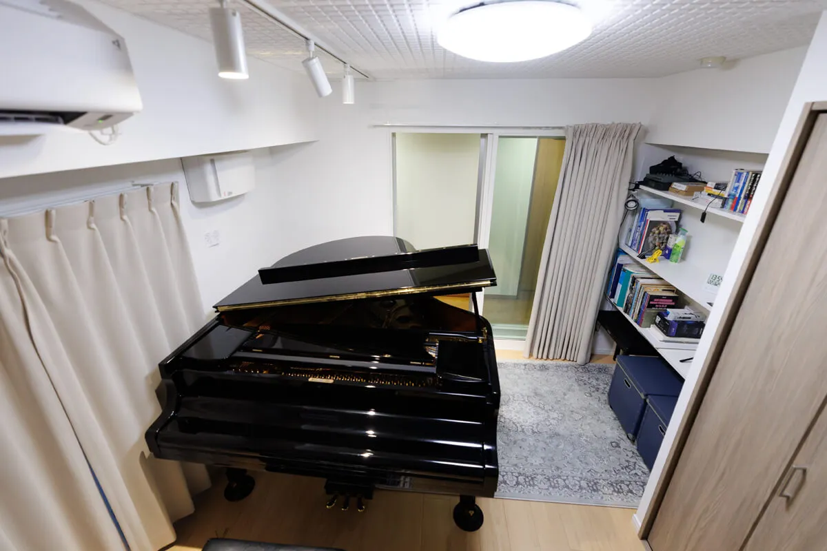 神奈川県横浜市H様邸（マンション）　ピアノ防音室