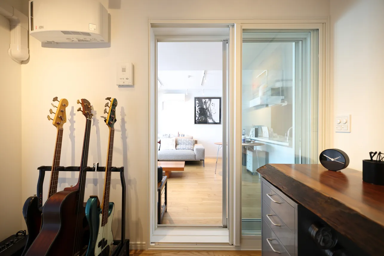 東京都渋谷区G様邸（マンション）　ピアノ・ベース防音室