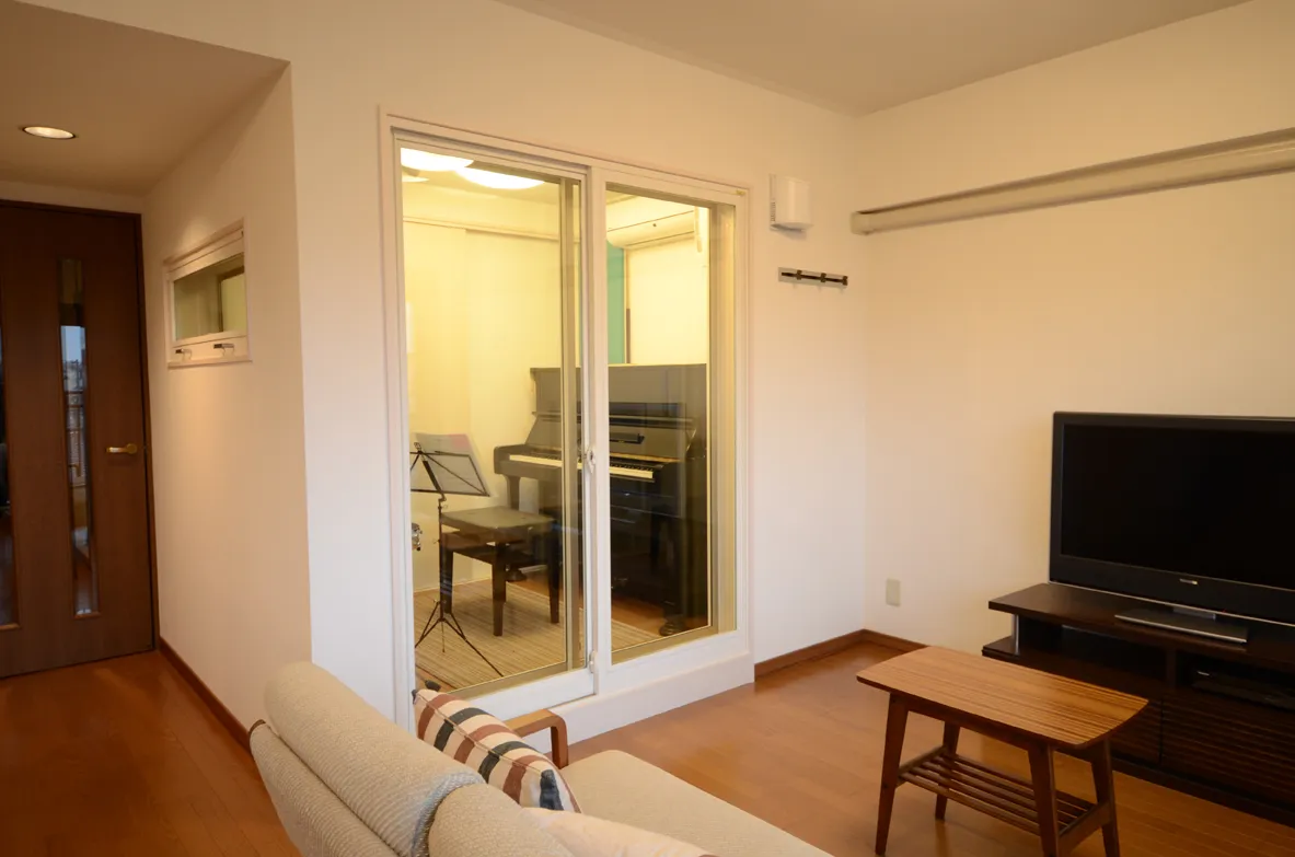 千葉県船橋市 K様邸（マンション） ピアノ・アルトサックス防音室