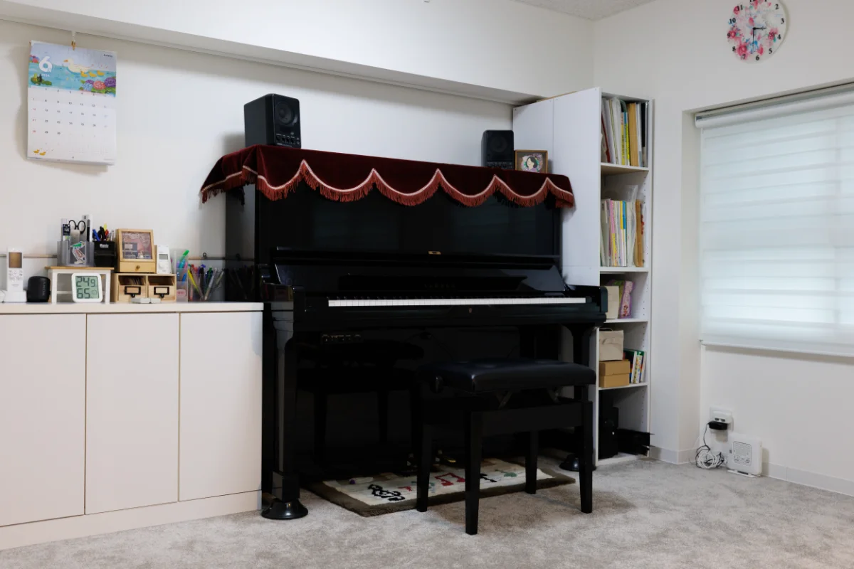 集合住宅の防音リフォーム アップライトピアノ